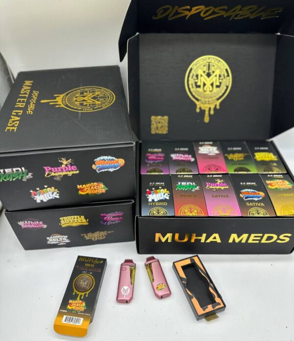 Muha Meds cartridges (Pack of 100)